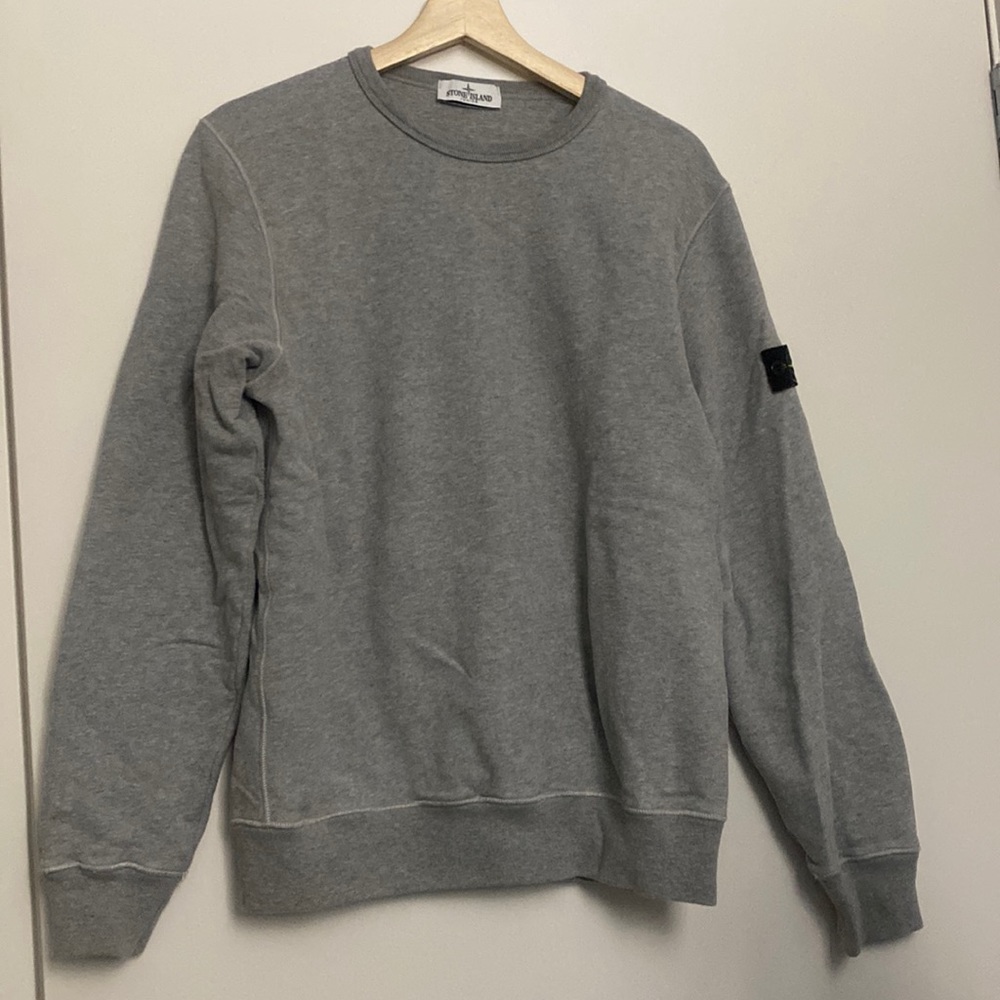 Authentic Stone island junior sweatshirt grey